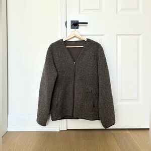 Uniqlo Fleece Teddy Jacket or Sweater